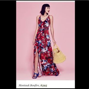 Kirna Zabete Montauk Bonfire Maxi Dress